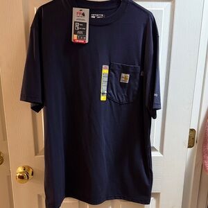 Carhartt  FR ratedNavy Blue Men's Shirt